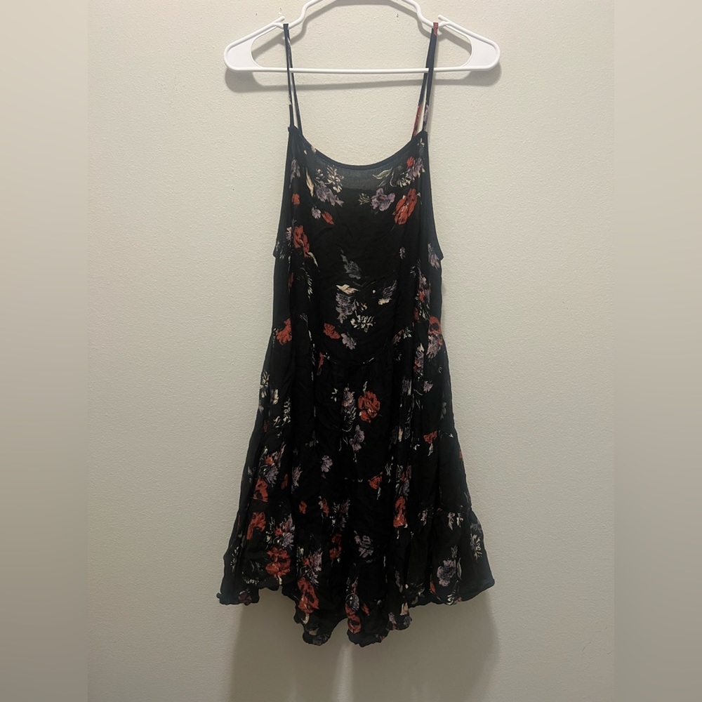 Free people floral mini dress